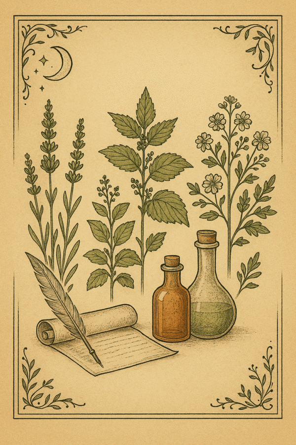 Herbal Grimoire – Twój zielarski dziennik magii PDF - PL