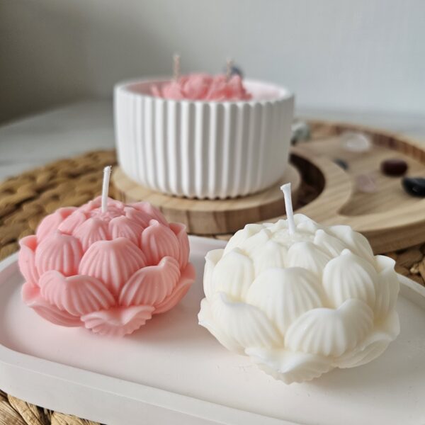 Blomsterlys – Lotus 2 stk.