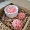 Box prezentowy – Piwonie & Kwarc Różowy